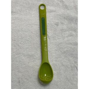 Joseph Joseph Scoop & Pick Olive Jar Spoon with Self Storing Fork New